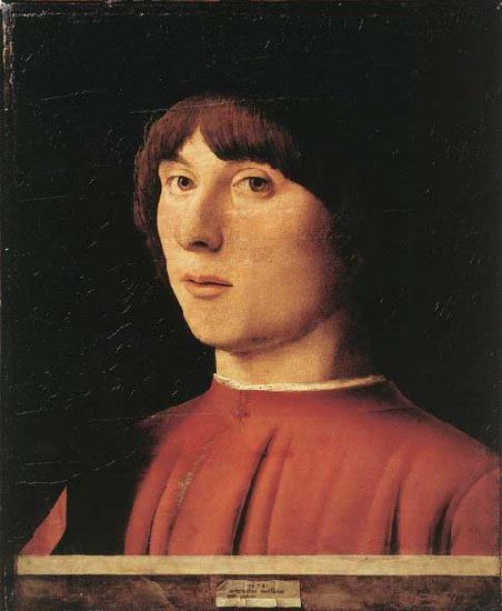 Antonello da Messina Portrait of a Man Norge oil painting art